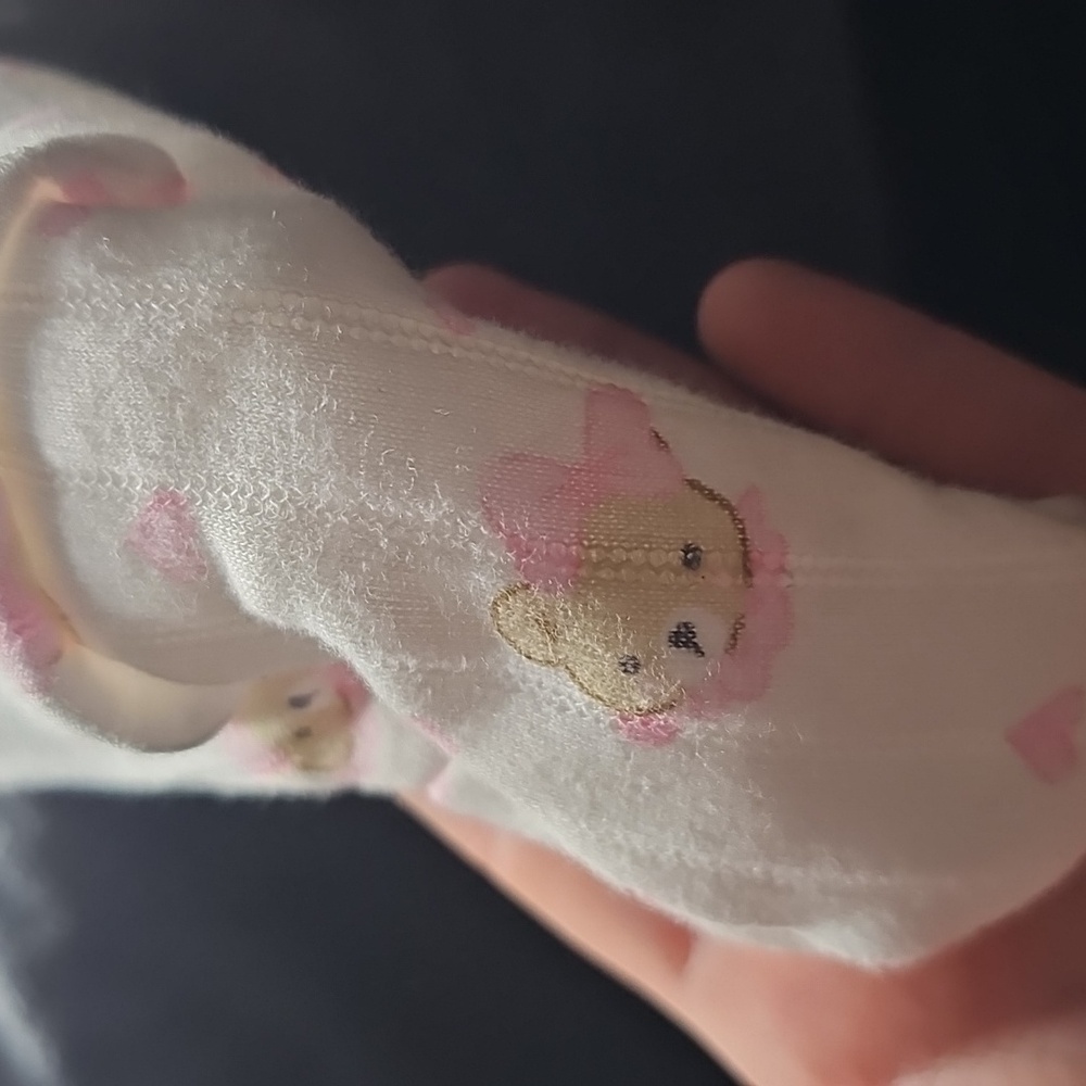 E Cute baby soft sz 6-9M Light Pink Bow Teddy Bears - Picture 8 of 8